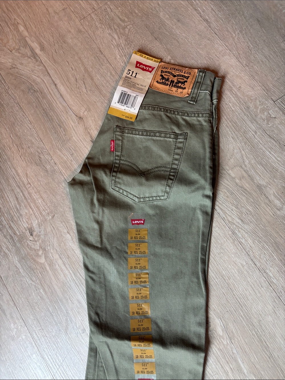 Levi's 511 Slim girls Jeans - Olive